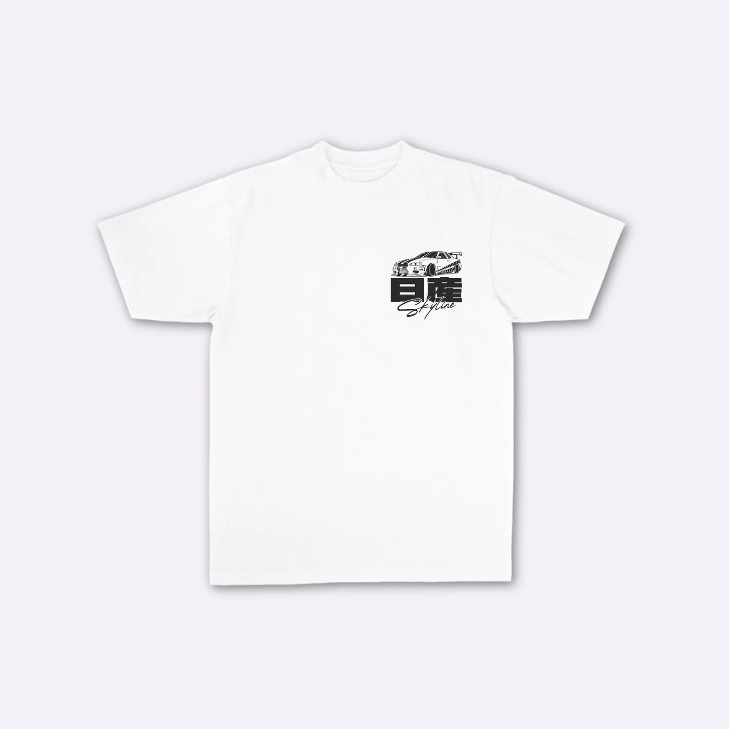 Skyline Loto - T-shirt giapponese oversize