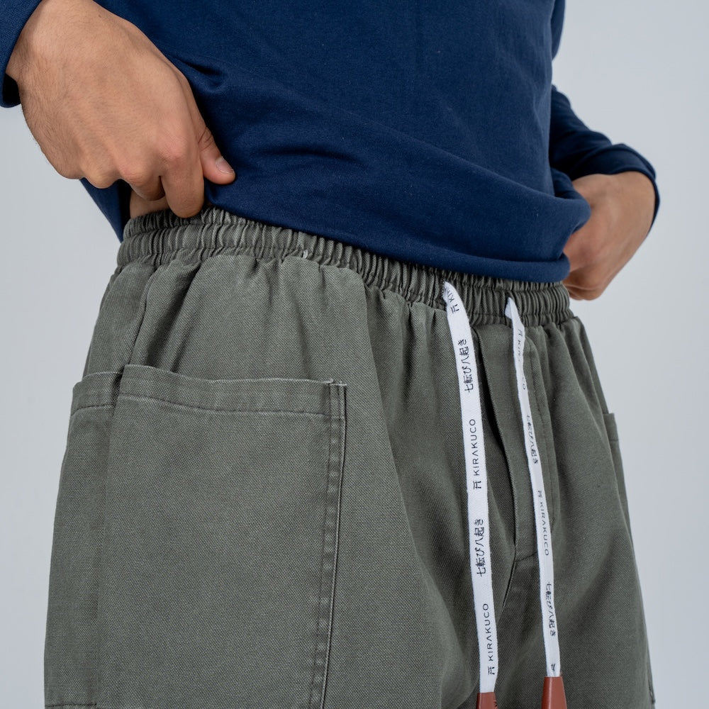 Kiku – Pantalones Japoneses Workwear de Corte Amplio
