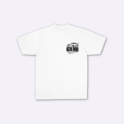 Skyline Loto - T-shirt giapponese oversize