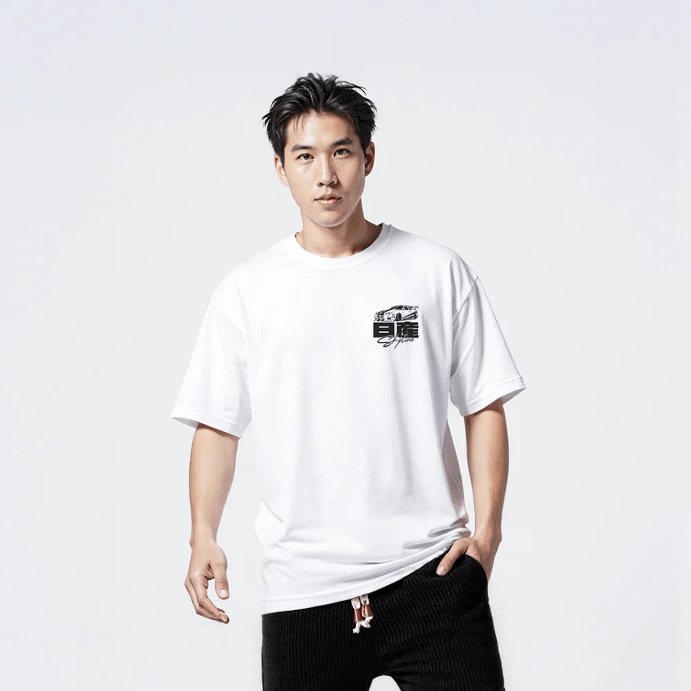 Skyline Loto - T-shirt giapponese oversize