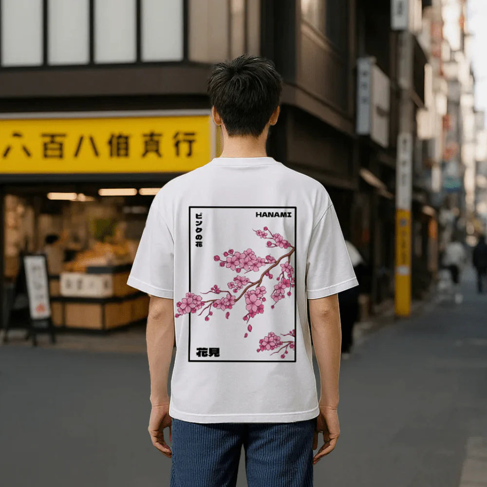 Momiji - T-shirt giapponese oversize