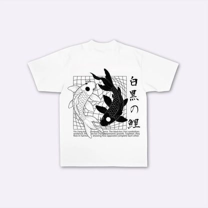 Botan - T-shirt giapponese oversize