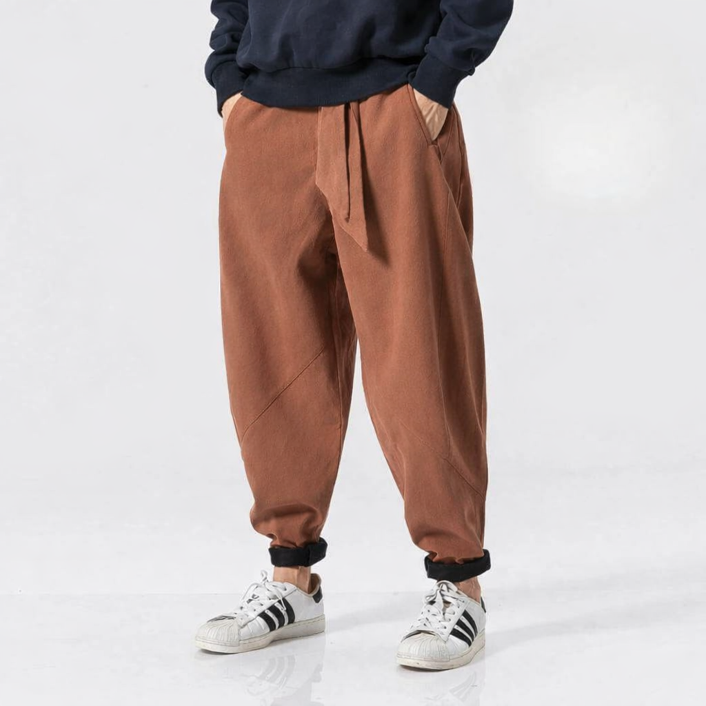 Sakura - Pantaloni harem invernali