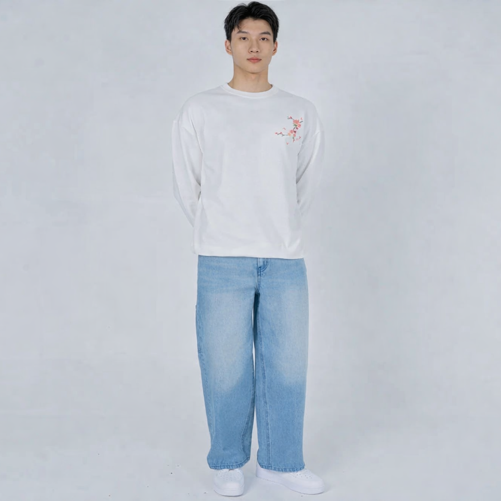 Tsubaki - Sudadera bordada