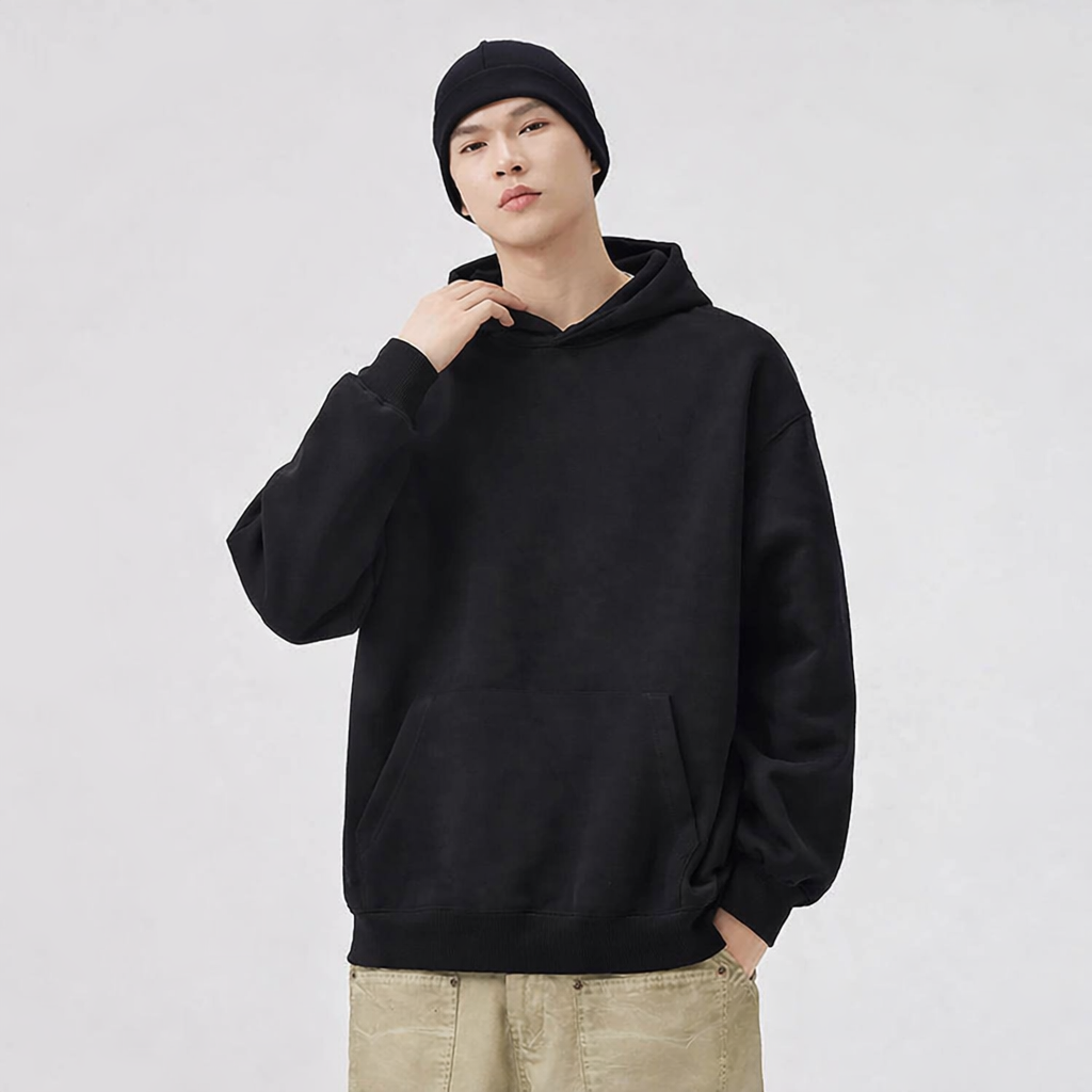 Ajisai - Sudadera con capucha oversize (Heavyweight 405 GSM)
