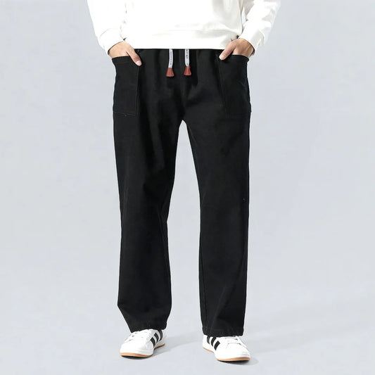 Kiku – Pantalones Japoneses Workwear de Corte Amplio