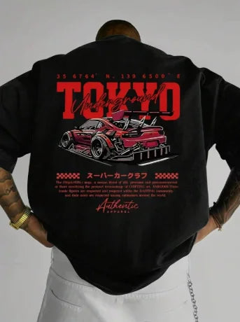 Benibana Drift – Camiseta Japonesa Racing Tokyo