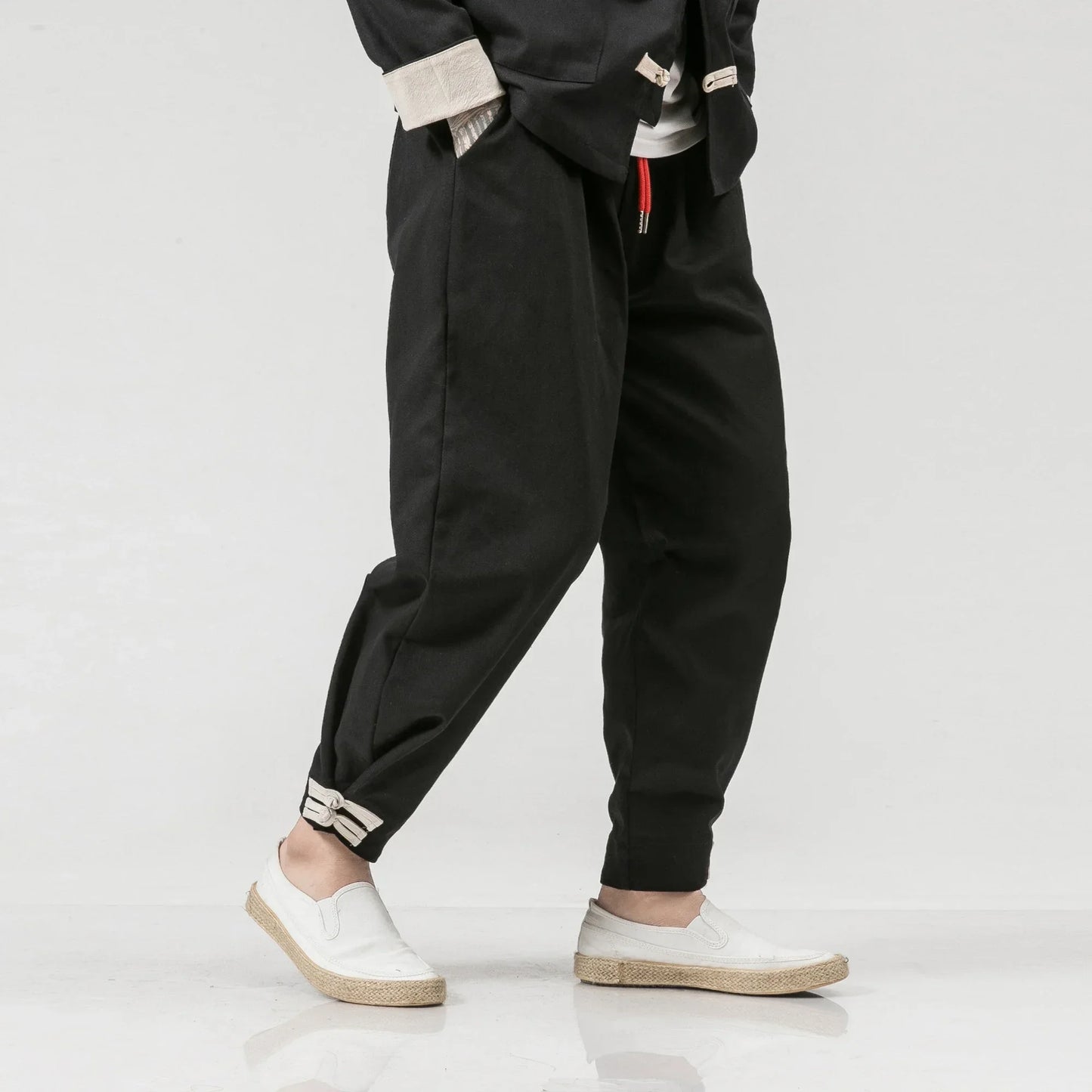 Ume – Conjunto Oriental Tang de Chaqueta y Pantalón