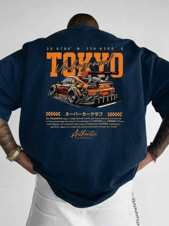 Benibana Drift – Camiseta Japonesa Racing Tokyo