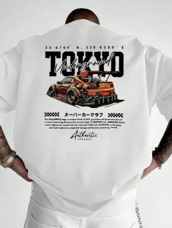 Benibana Drift – Camiseta Japonesa Racing Tokyo