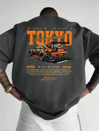 Benibana Drift – Camiseta Japonesa Racing Tokyo