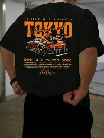 Benibana Drift – Camiseta Japonesa Racing Tokyo