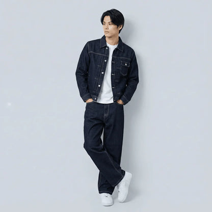 Nanten - Chaqueta de denim japonés 14oz