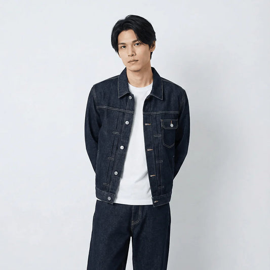 Nanten - Chaqueta de denim japonés 14oz