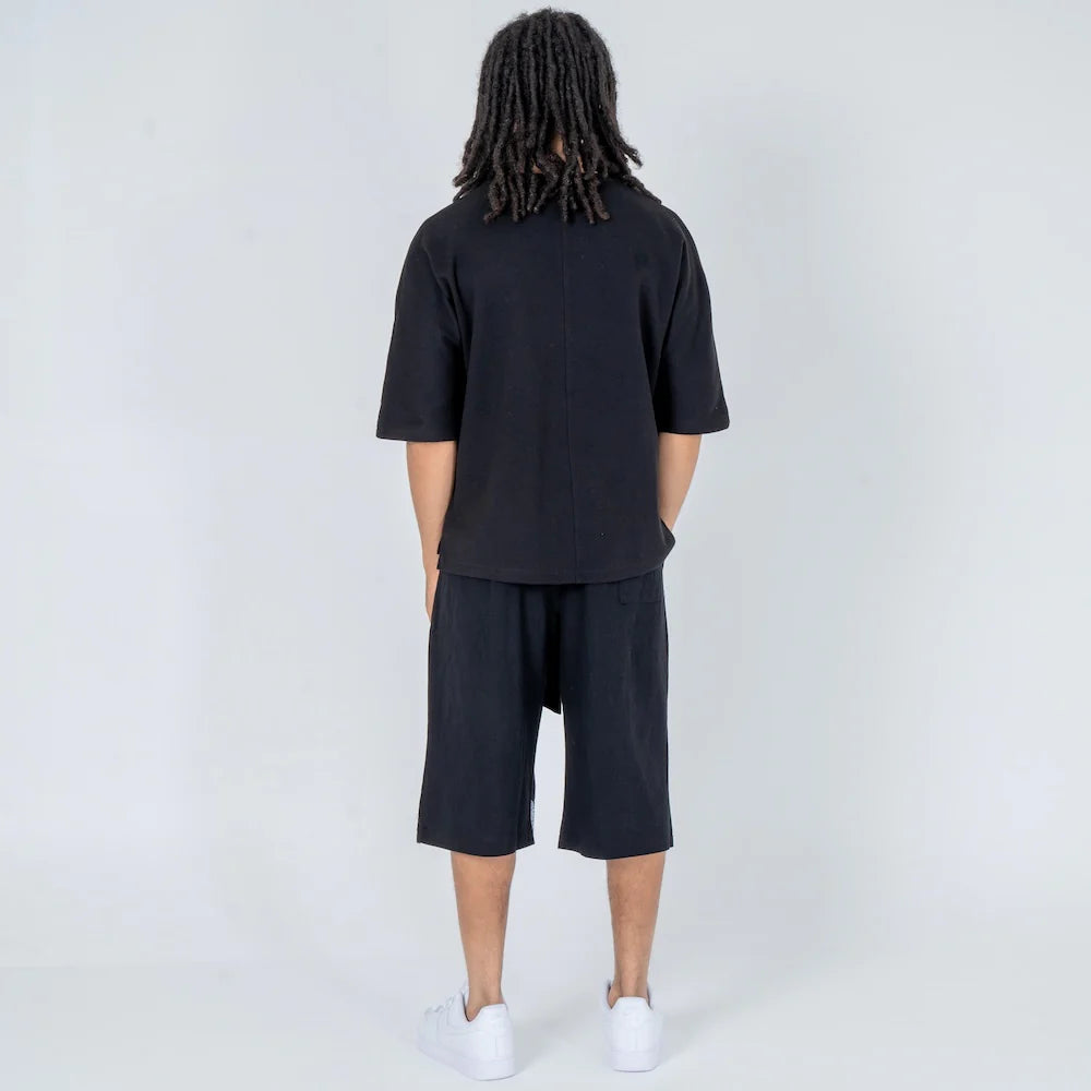 Taro – Comfortable Japanese Three-Quarter Length Trousers
