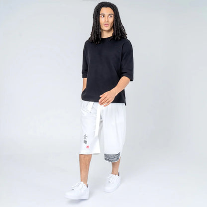 Taro – Comfortable Japanese Three-Quarter Length Trousers