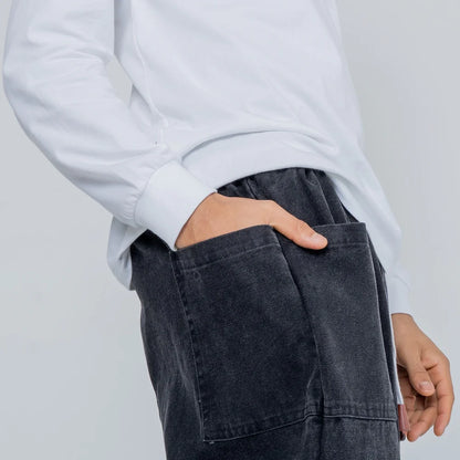 Sumire - Pantalones de denim cómodos
