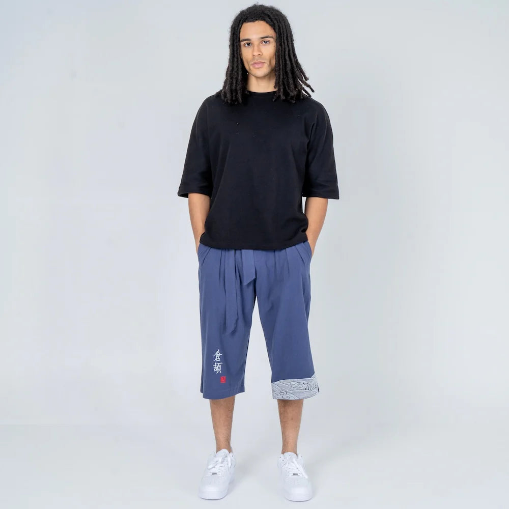 Taro – Comfortable Japanese Three-Quarter Length Trousers