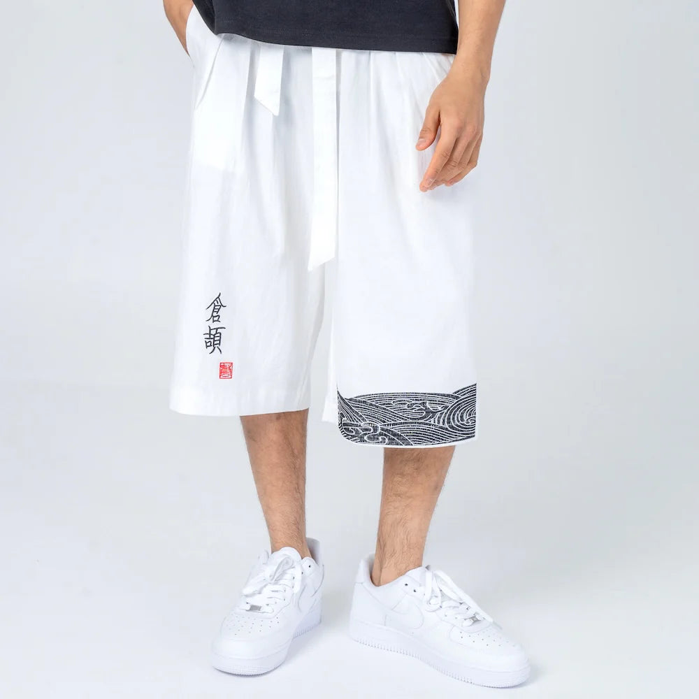 Taro – Comfortable Japanese Three-Quarter Length Trousers